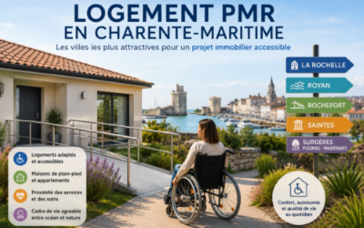 Où trouver un logement PMR en Charente-Maritime ? Les villes les plus attractives pour un projet immobilier accessible