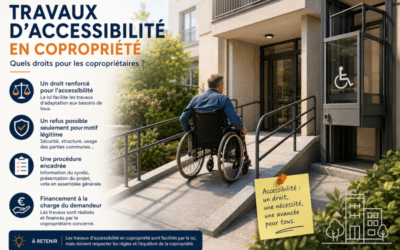Travaux d’accessibilité en copropriété