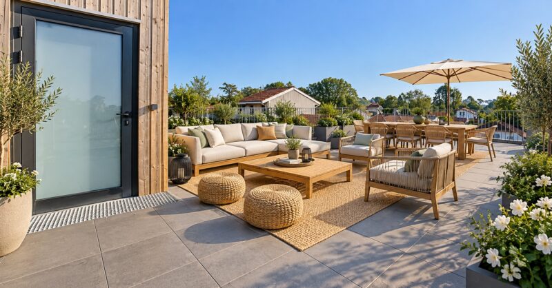 Andernos : loft PMR neuf + rooftop avec vue Bassin d'Arcachon